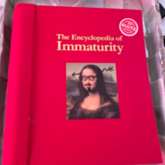 Klutz Other - Klutz Red Encyclopedia of Immaturity